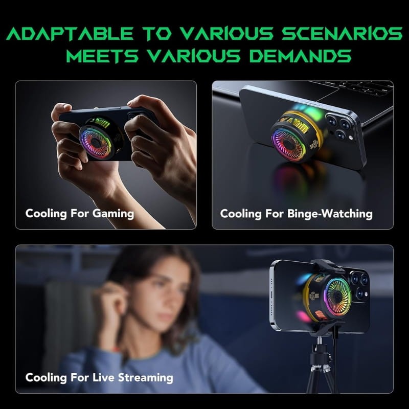 Black Shark FunCooler 5 Negro - escenarios de uso