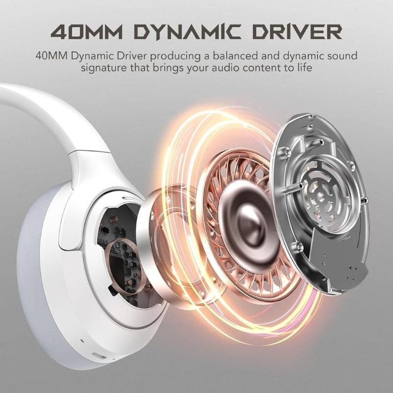 Black Shark Joybuds Max ANC Blanco - drivers de 40 mm