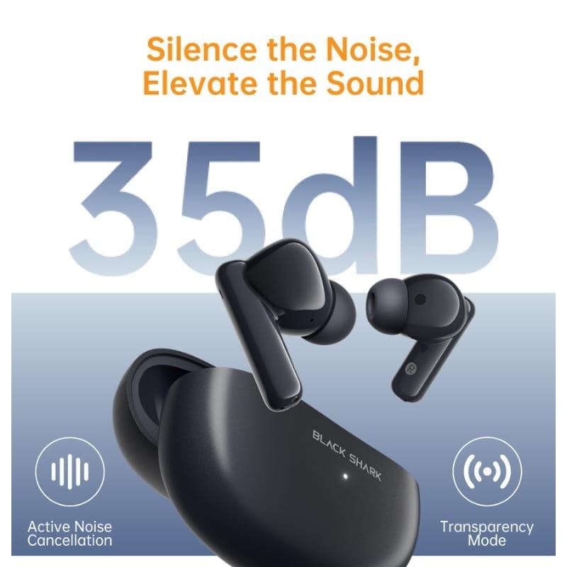 Black Shark T13 ANC Blanco - cancelación de ruido activa