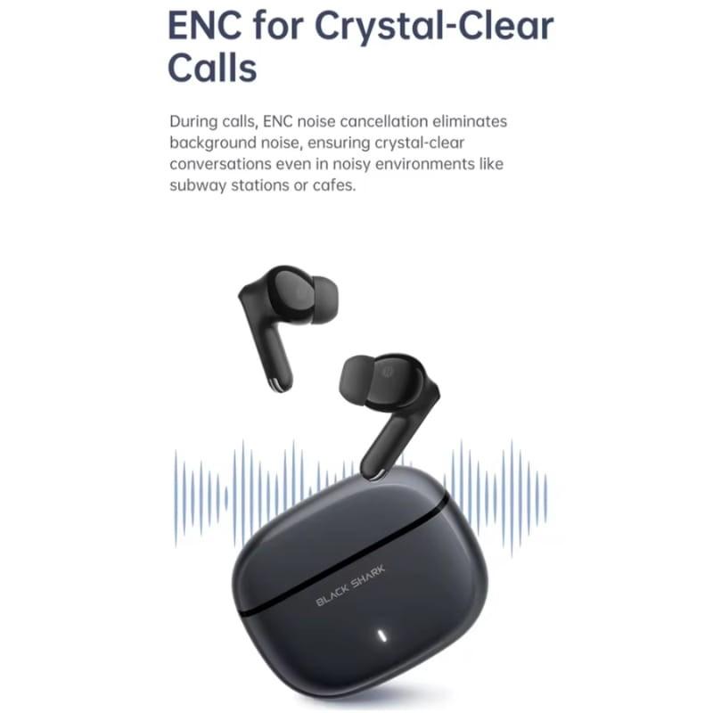 Black Shark T23 Branco - redução do ruído das chamadas