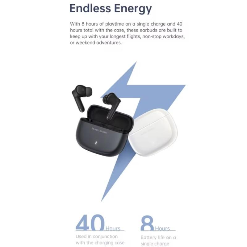 Black Shark T23 Branco - duração da bateria