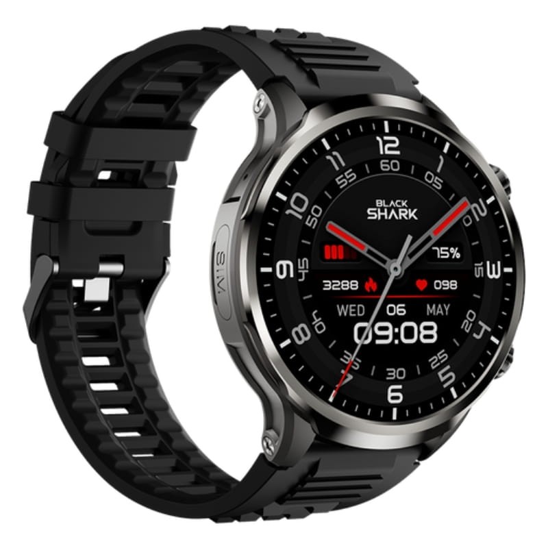 Black Shark Watch X WiFi + 4G - Reloj Inteligente - vista a 45 grados