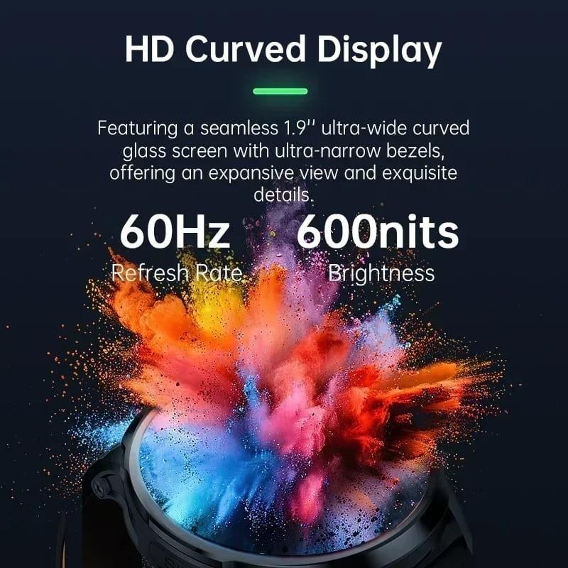 Black Shark Watch X WiFi + 4G - Reloj Inteligente - características de la pantalla