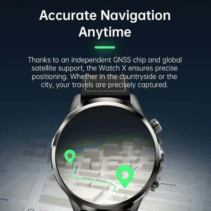 Black Shark Watch X WiFi + 4G - Reloj Inteligente - sistema GPS