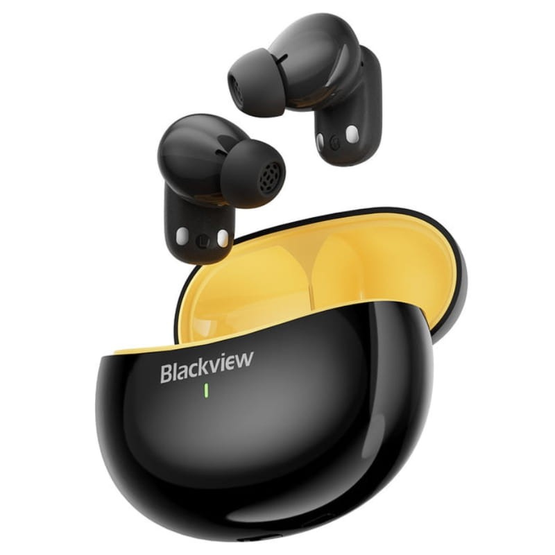 Blackview AirBuds 30 Preto - vista a 45 graus