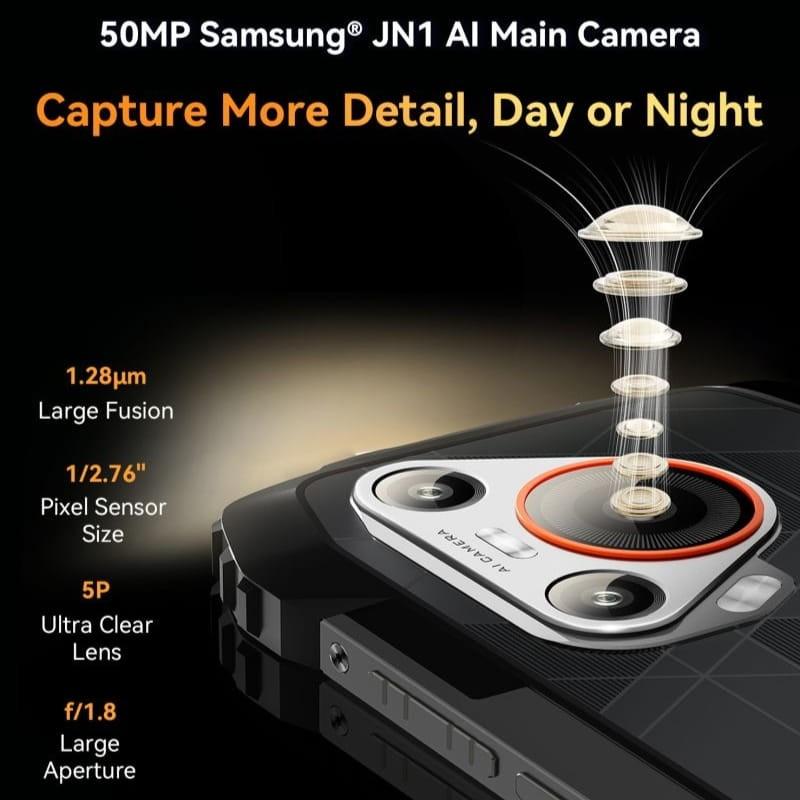 Blackview BL7000 5G 8GB/256GB - caraterísticas da câmara