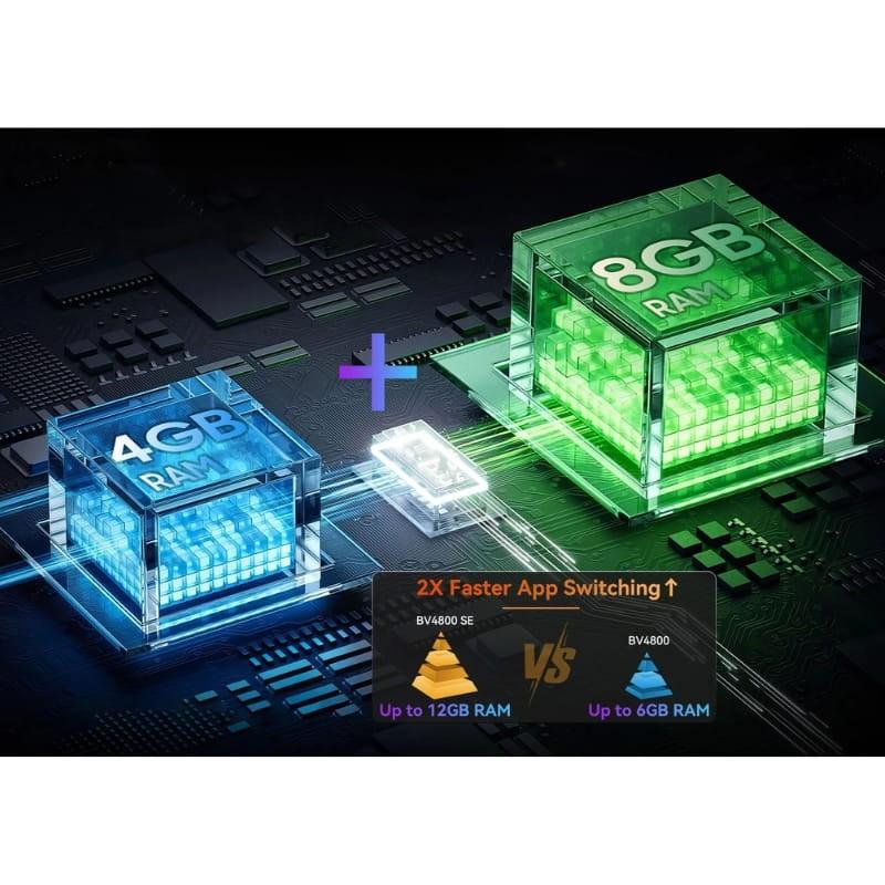 Blackview BV4800 SE 4GB/64GB Verde - capacidad de memoria
