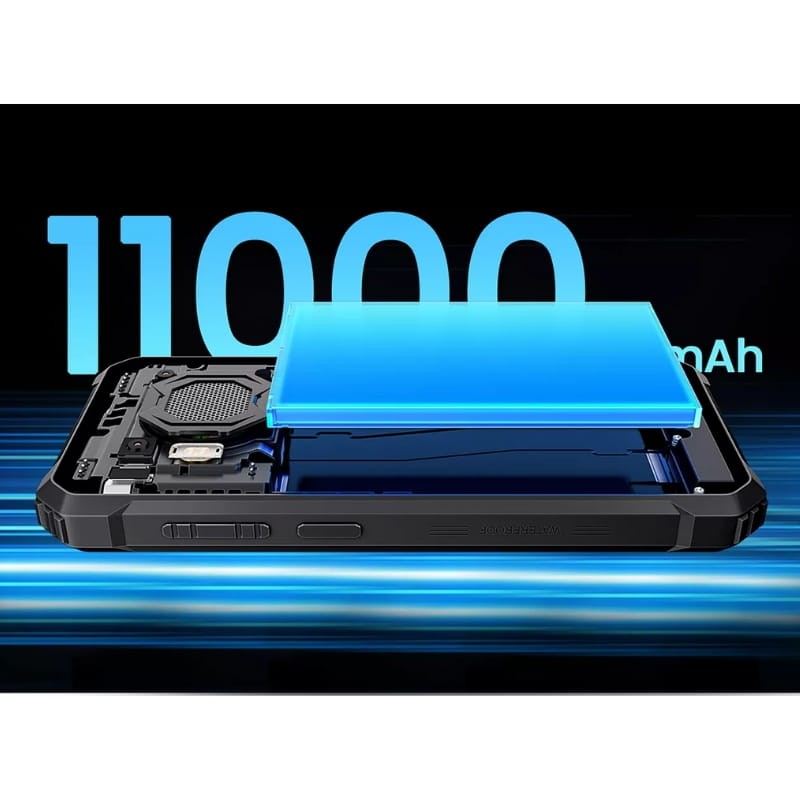 Blackview BV6200 Plus 8GB/256GB Preto - Telemóvel robusto - capacidade da bateria