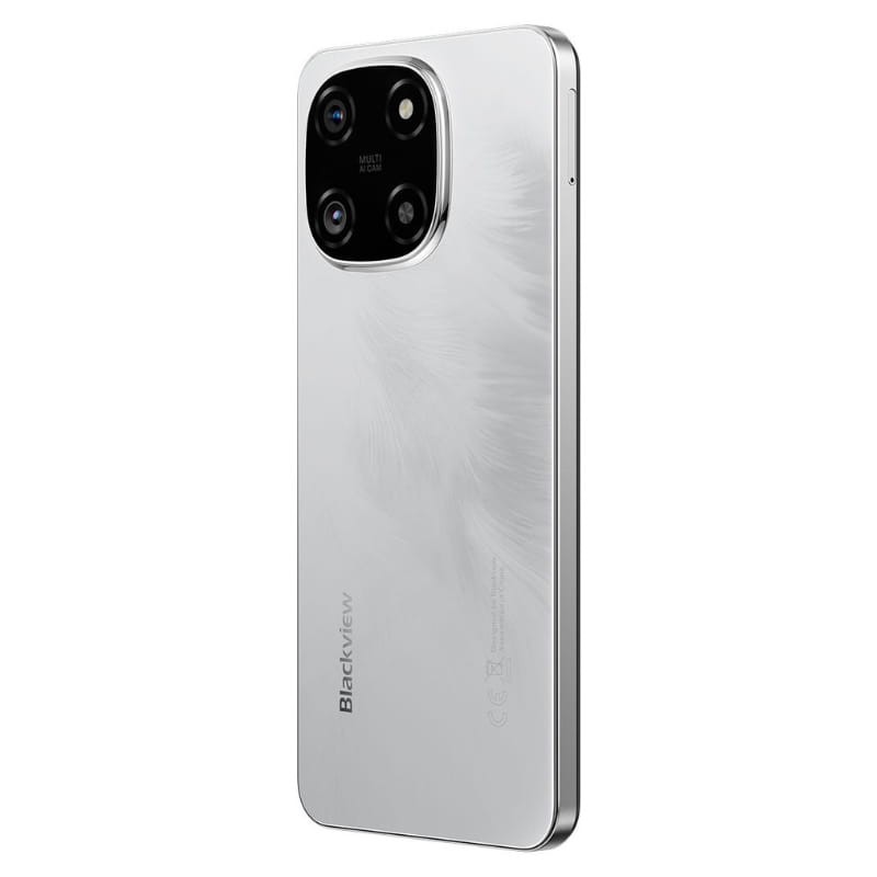 Blackview Color 6 8GB/256GB Branco - vista traseira a 45 graus