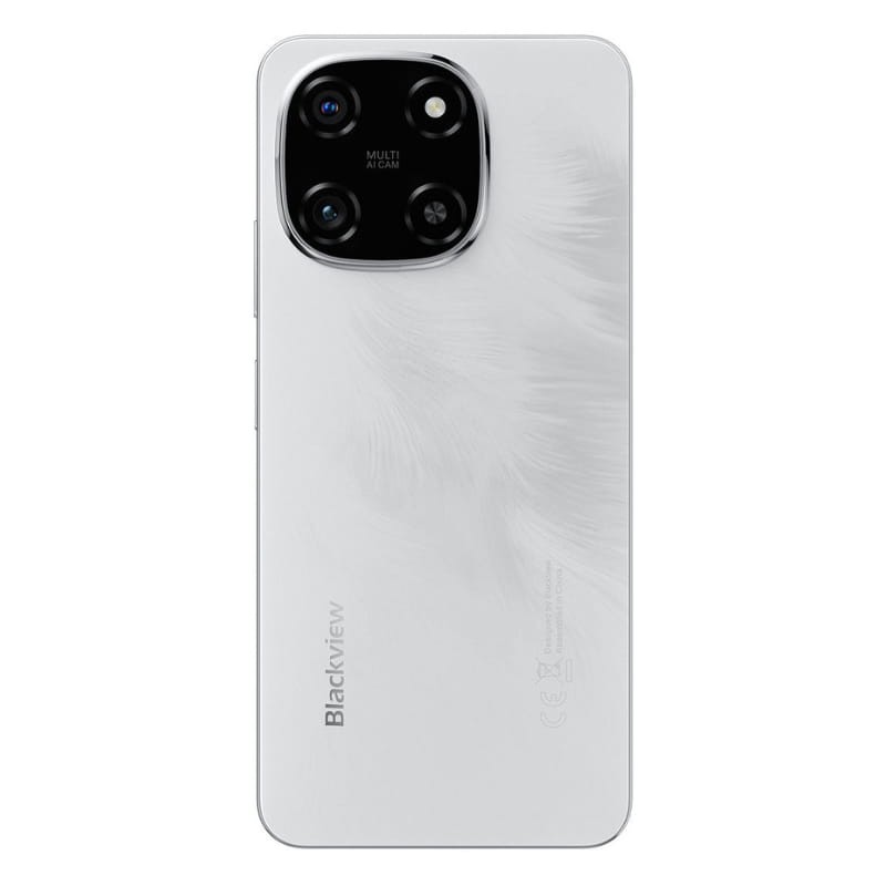 Blackview Color 6 8GB/256GB Branco - vista traseira