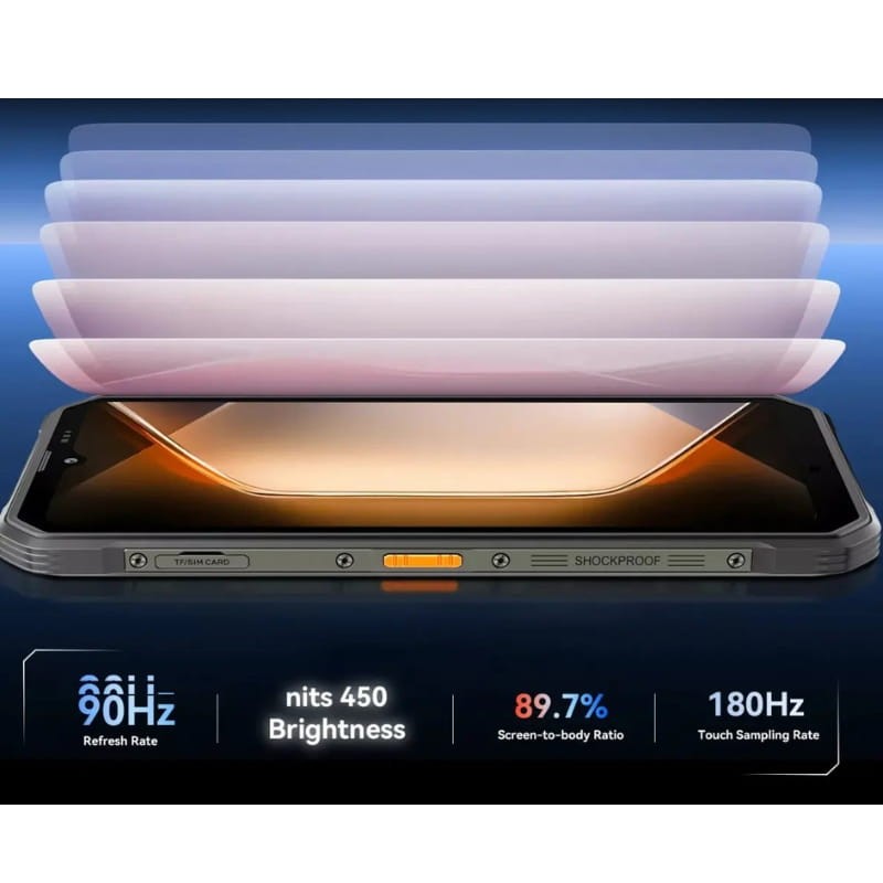 Blackview Fort 2 8GB/128GB Dual SIM Blanco - pantalla