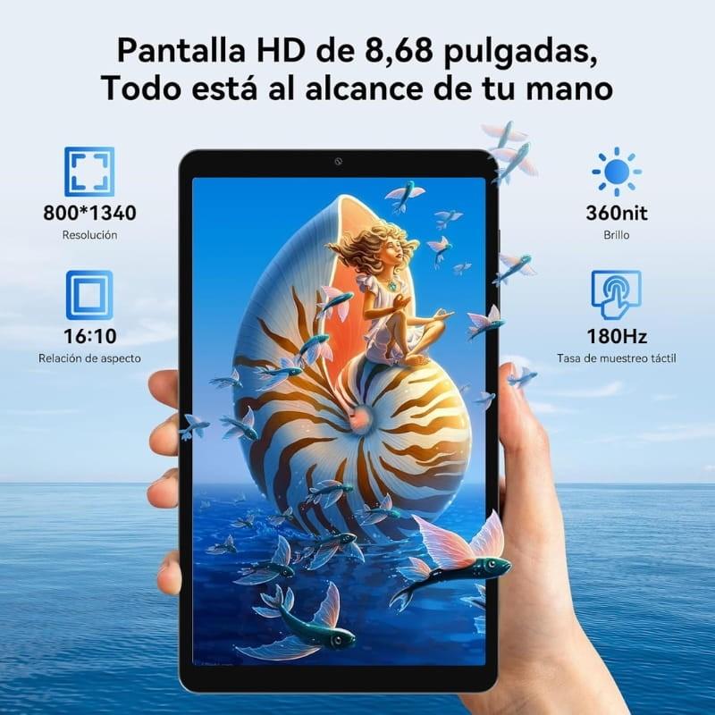 Blackview Link 2 8,68 4Go/128Go WiFi+4G Bleu - écran