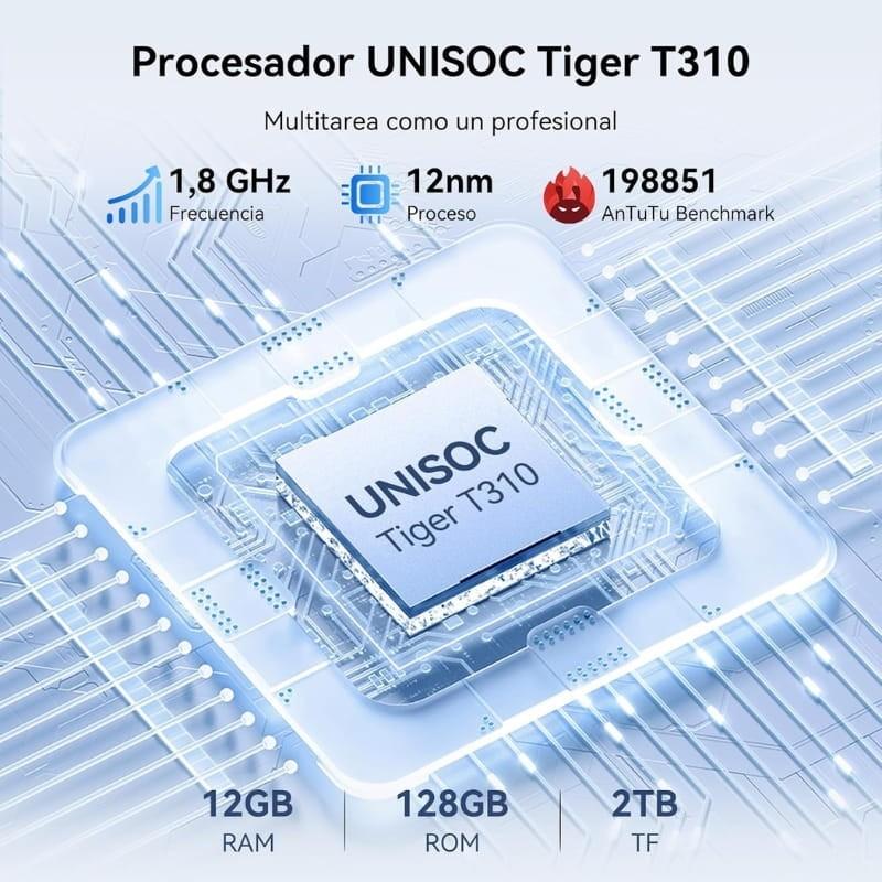 Blackview Link 2 8,68 4Go/128Go WiFi+4G Bleu - processeur