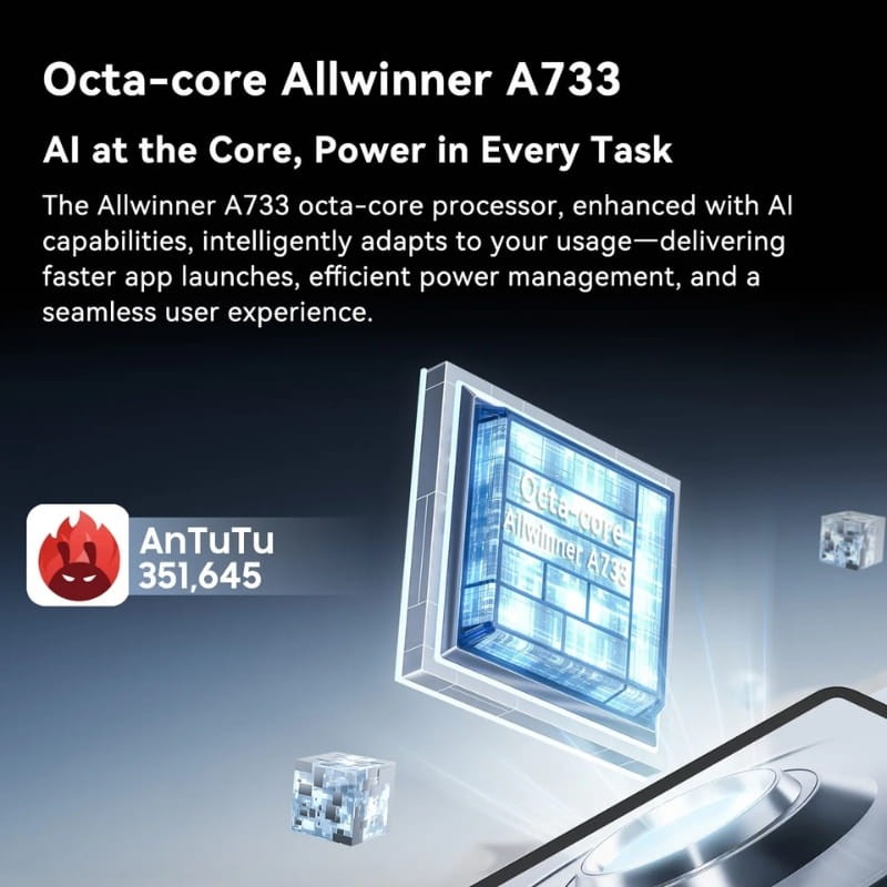 Blackview MEGA 2 WiFi 12 pouces 12Go/256Go Vert - processeur intégré