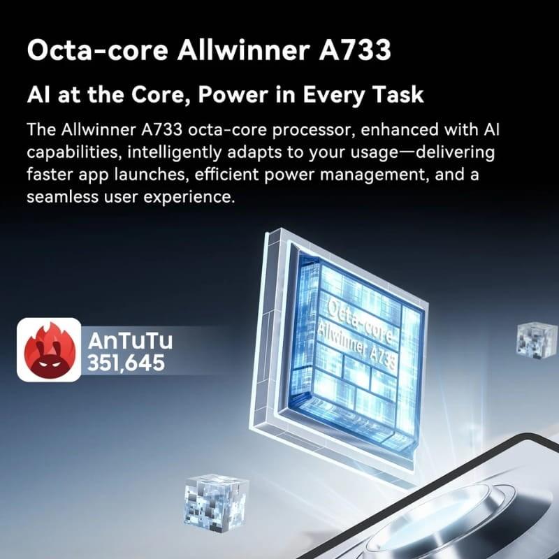 Blackview MEGA 2 WiFi 12 pouces 12Go/256Go Vert - processeur intégré