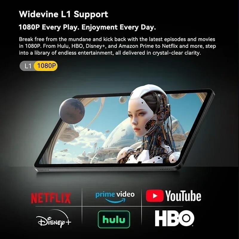 Blackview Mega 2 Set Versão 12 12GB/256GB 4G Azul - Suporte Widevine