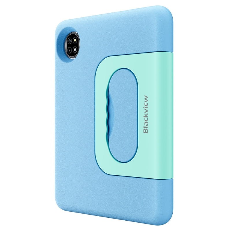 Blackview Tab 20 Kids 10,1 4Go/64Go WiFi Bleu - Vue arrière à 45 degrés