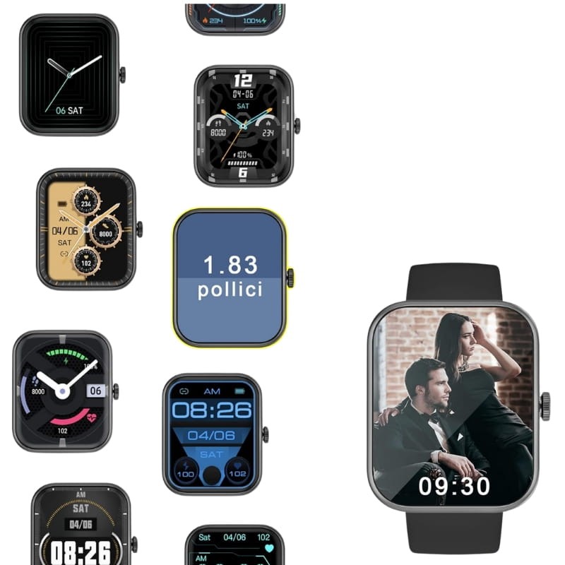 Blackview W20 Negro - Reloj Inteligente - apariencia de pantalla