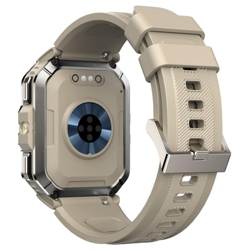 Blackview W70 Pro Beige - vista trasera a 45 grados