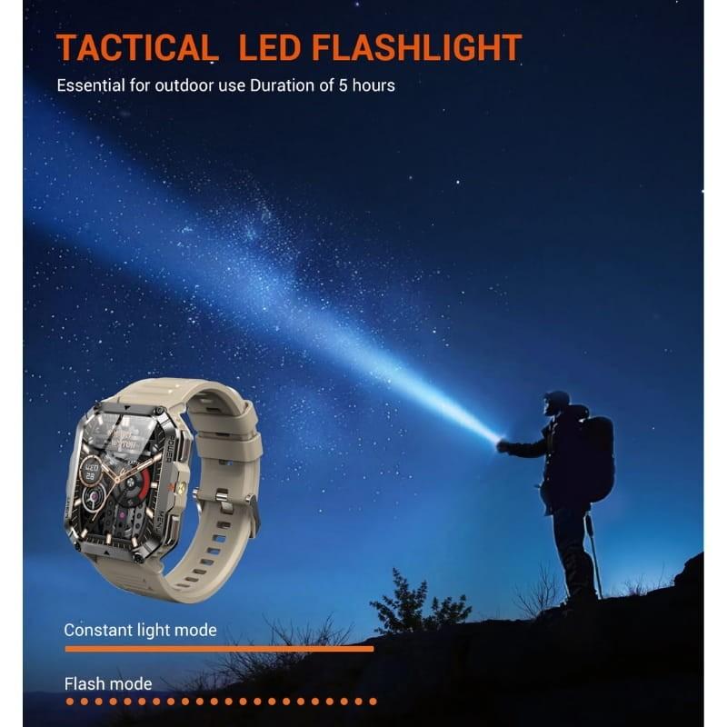 Blackview W70 Pro Beige - linterna integrada