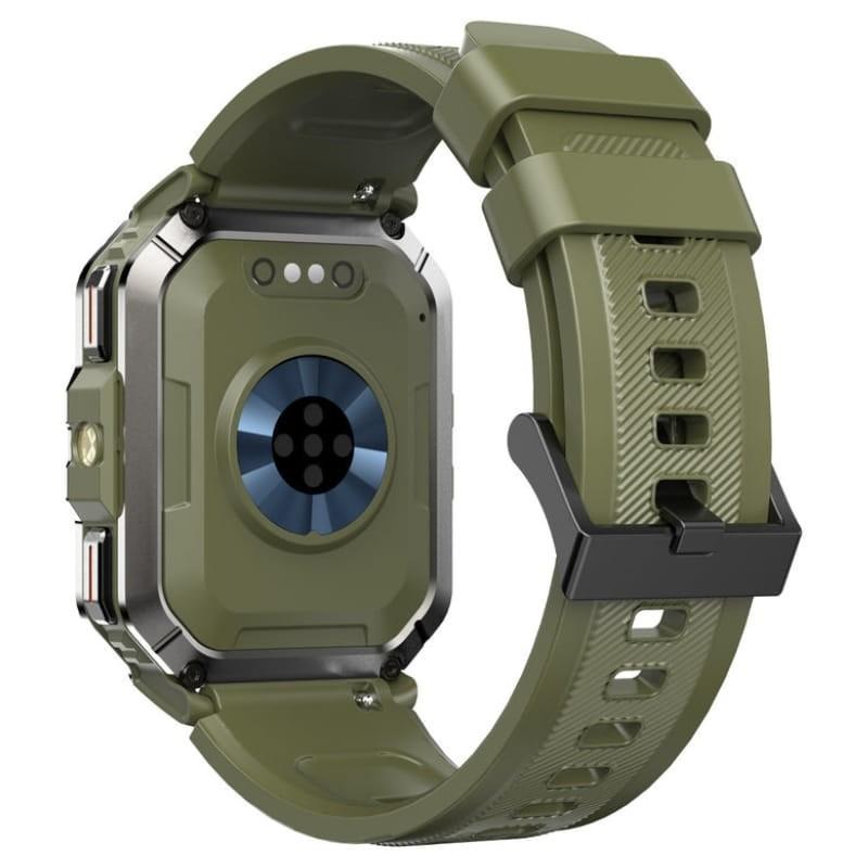 Blackview W70 Pro Verde - vista trasera a 45 grados