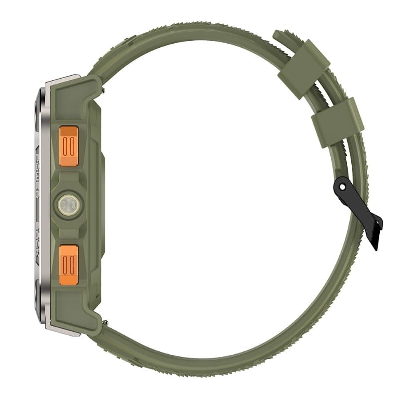 Blackview W80 Pro Verde - vista lateral