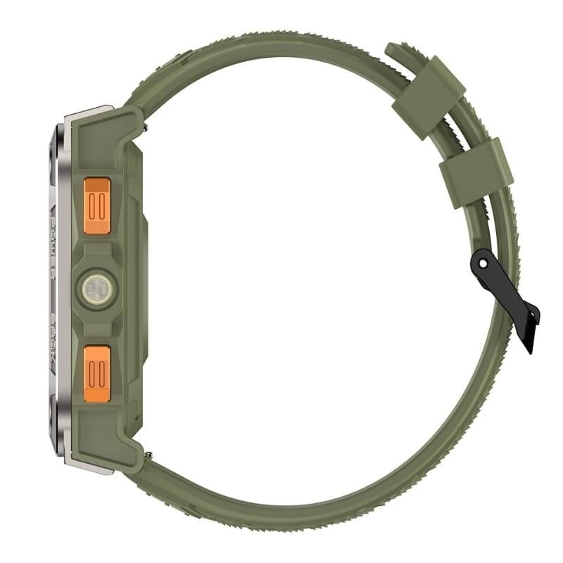 Blackview W80 Pro Verde - vista lateral