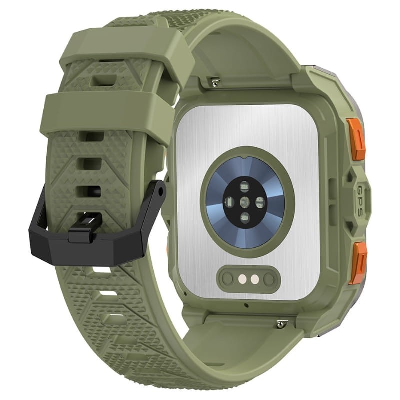 Blackview W80 Pro Verde - vista trasera