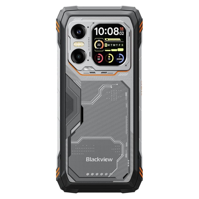 Blackview XPLORE 1 5G 12GB/256GB Naranja - vista trasera
