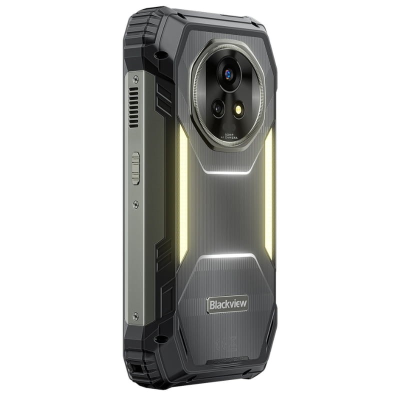 Blackview XPLORE 2 Satellite 5G 12GB/256GB Preto Robusto - vista traseira a 45 graus