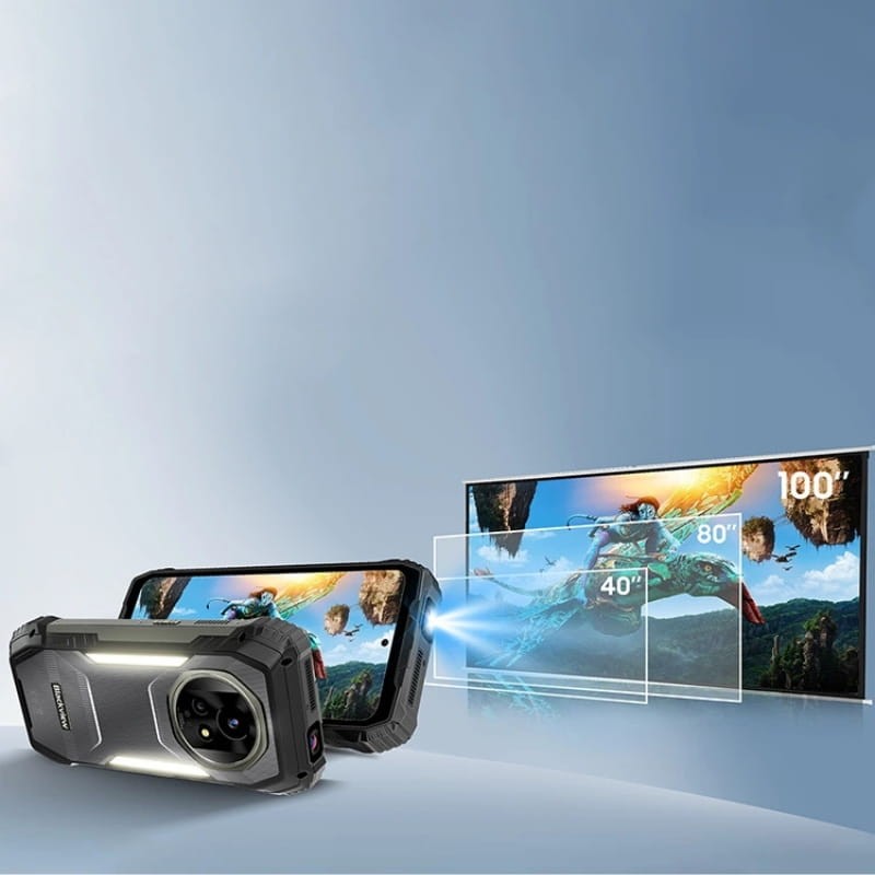 Blackview XPLORE 2 Projector 5G 12GB/256GB Preto - projetor