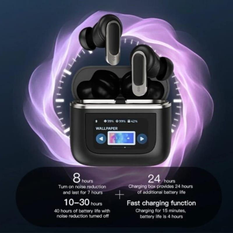 BlitzWolf BW-FYE16 ANC Negro - Auriculares Bluetooth - vista frontal