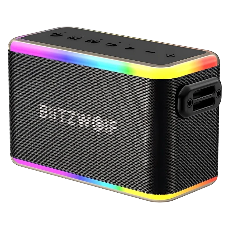 BlitzWolf BW-WA6 RGB 80W Preto - Altifalante Bluetooth