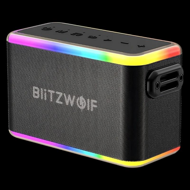 BlitzWolf BW-WA6 RGB 80W Negro - Altavoz Bluetooth