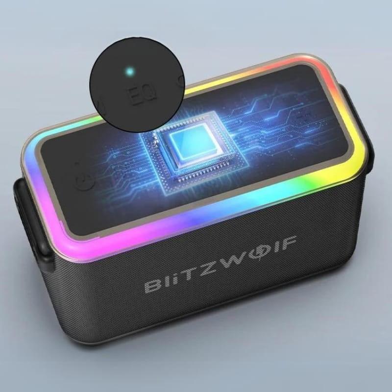 BlitzWolf BW-WA6 RGB 80W Negro - Altavoz Bluetooth - funcion EQ