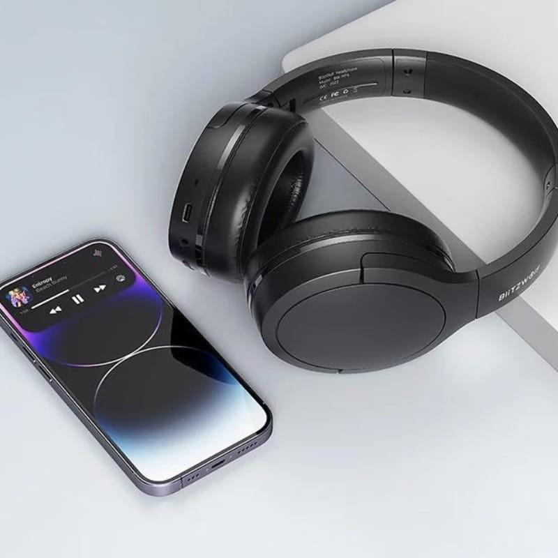 Blitzwolf BW-HP6 ANC Negro - Auriculares Bluetooth - conectividad Bluetooth