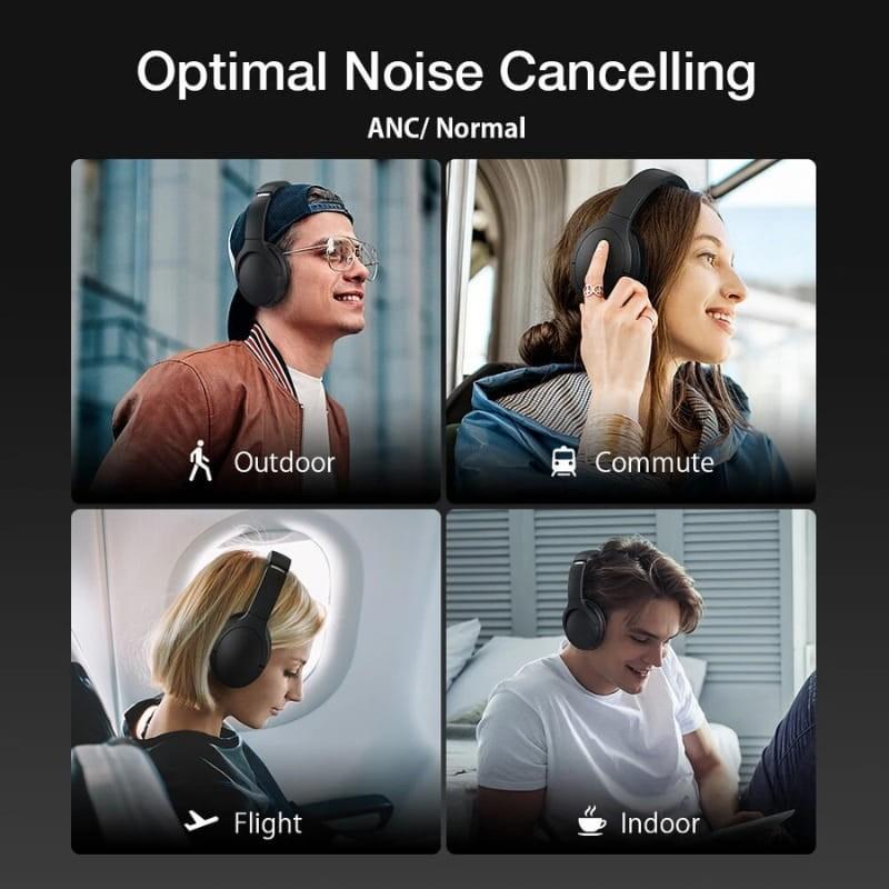 Blitzwolf BW-HP6 ANC Negro - Auriculares Bluetooth - modos de ANC