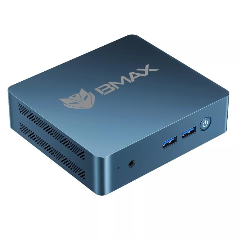 Bmax MaxMini B2 Power Intel 5205U 8GB/256GB/W11 Pro - vista a 45 grados