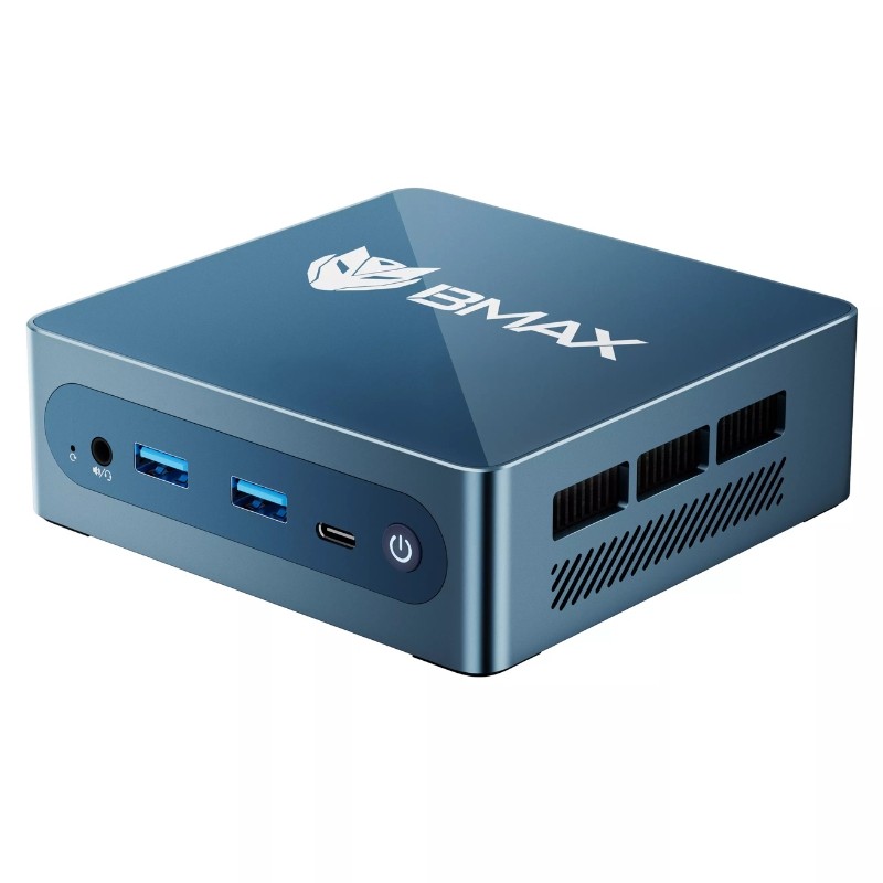 Bmax Maxmini B4 Ultra Intel N150 16GB/512GB Win11 Pro - vista a 45 grados