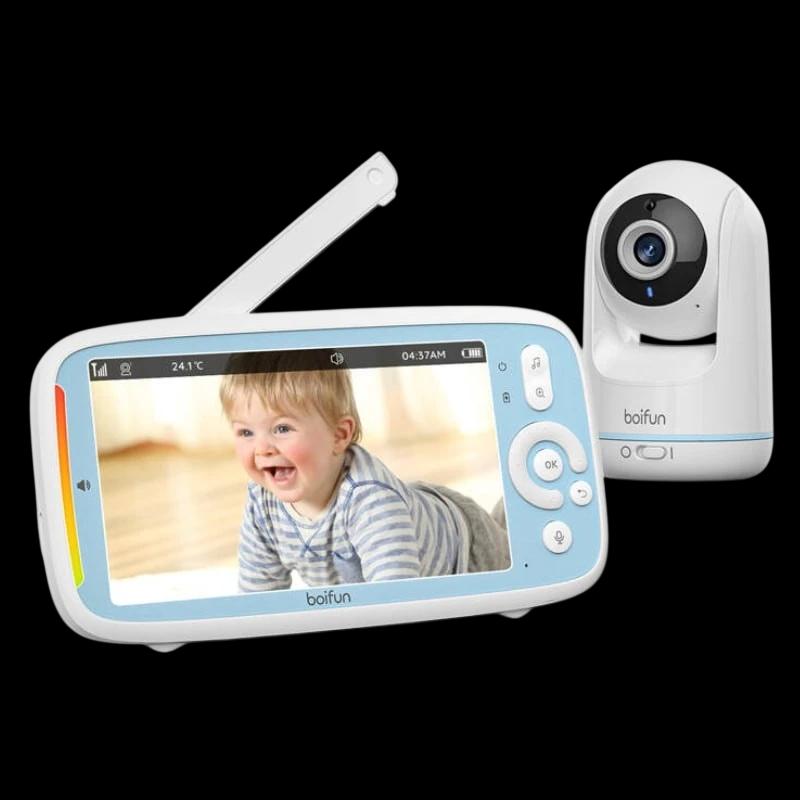 Boifun VB805 720p 5'' Bidireccional Blanco - Vigilabebés