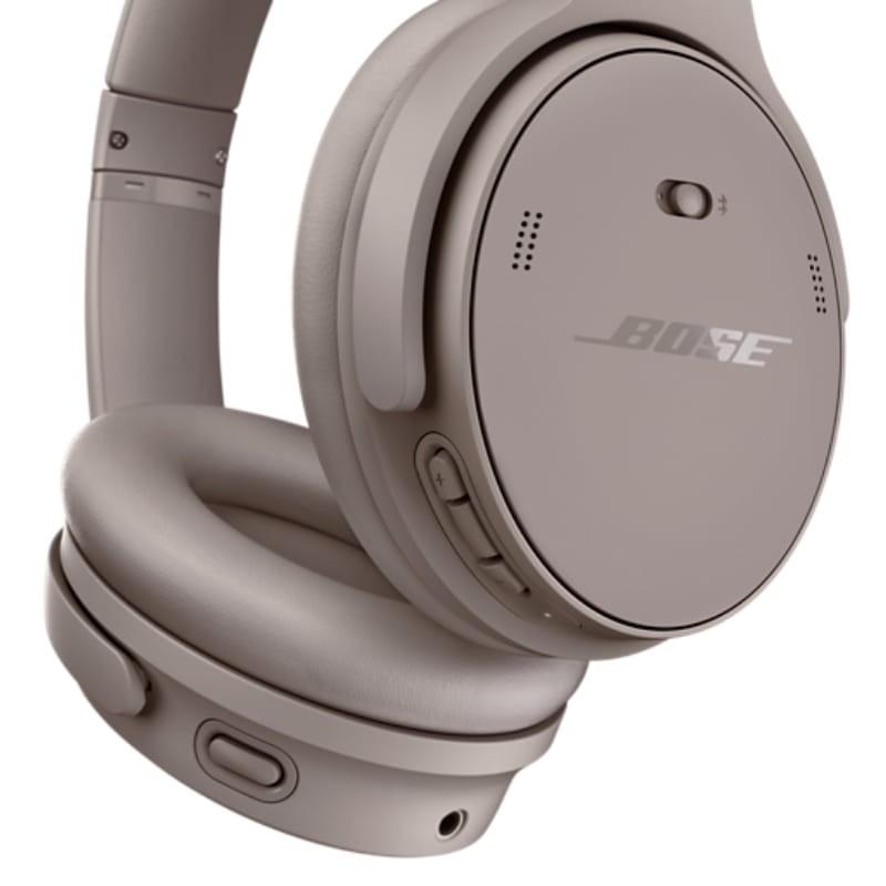 Bose QuietComfort Headphones ANC Sable - détail de la conception