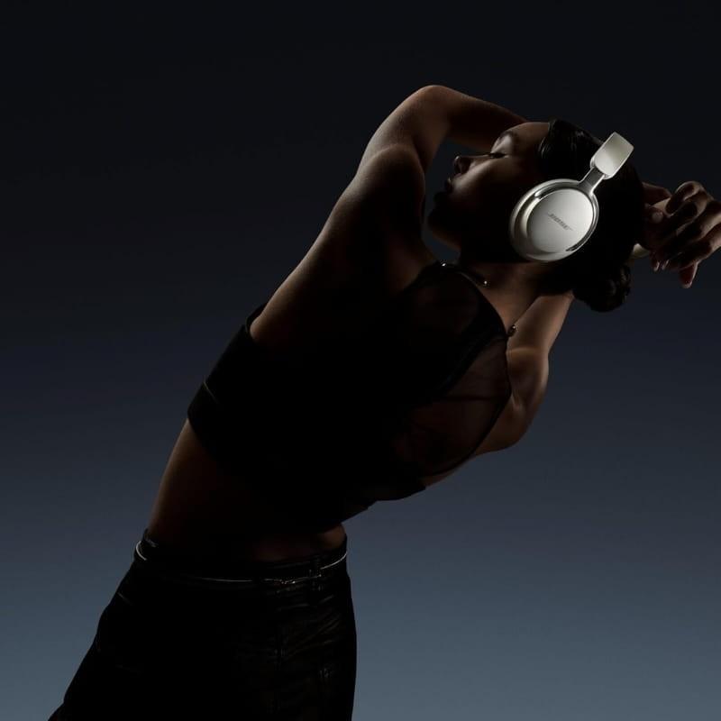 Bose Quietcomfort Ultra Headphones ANC Blanco Diamante - Auriculares Bluetooth - colocación over-ear