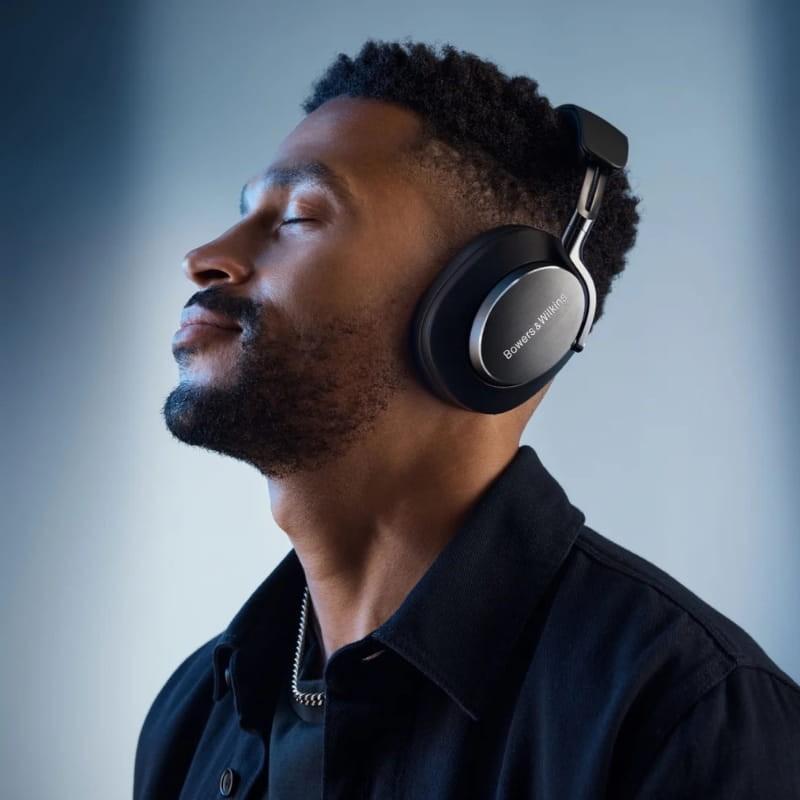 Bowers & Wilkins Px8 ANC Preto - Auscultadores Bluetooth - colocação sobre o ouvido