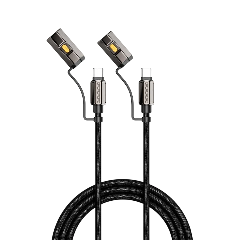Cable Ultra-Resistente Carga Rápida 3 en 1 240W USB-C