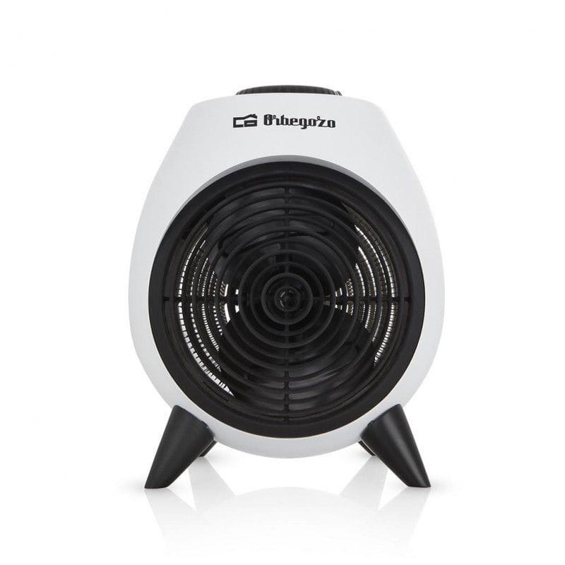Vista frontal del Calefactor Eléctrico Orbegozo FH 5037 Blanco