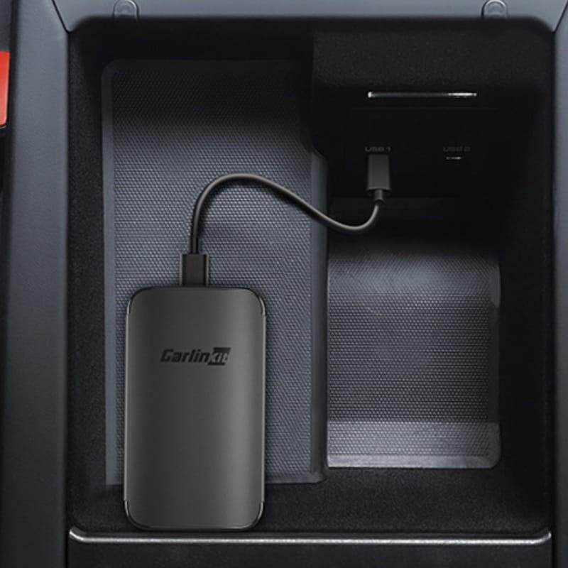 Carlinkit CPC200-A2A Negro - Adaptador Inalámbrico Android Auto - compatible con múltiples coches