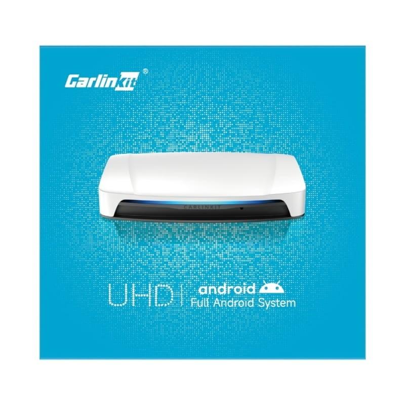 Carlinkit CPC200-TBOX UHD USB 8GB/128GB Blanco - Internet AI Box compatible con CarPlay/Android Auto - embalaje