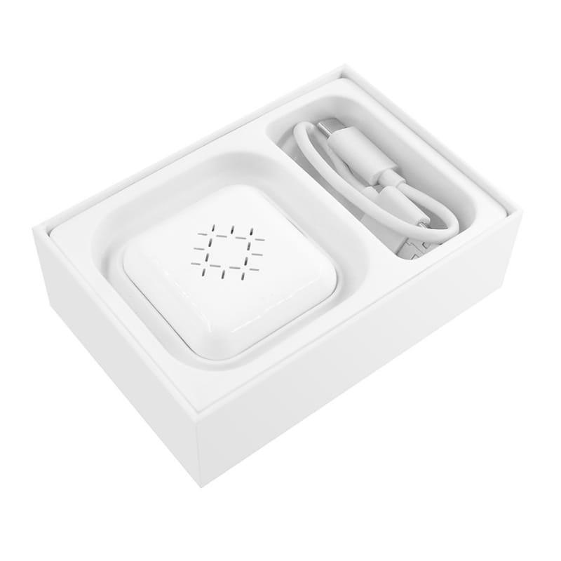 Carlinkit CPC200-U2W-Mini Blanc - Adaptateur sans fil CarPlay - contenu de la boîte
