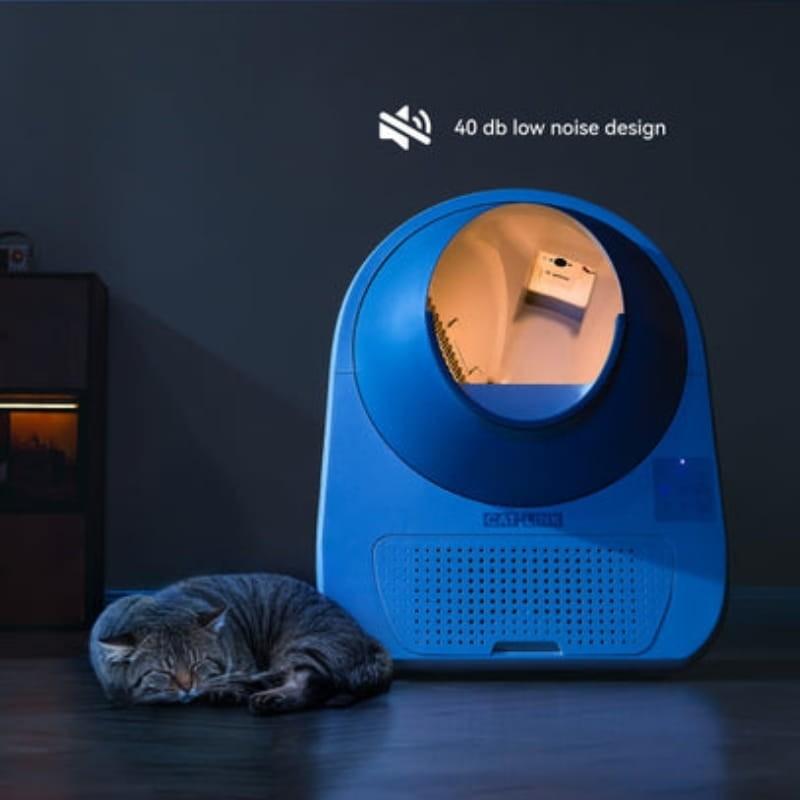 Catlink AI Scooper Pro Ultra Con 5G Camera Streaming y Esterilización UV - funcionamiento silencioso