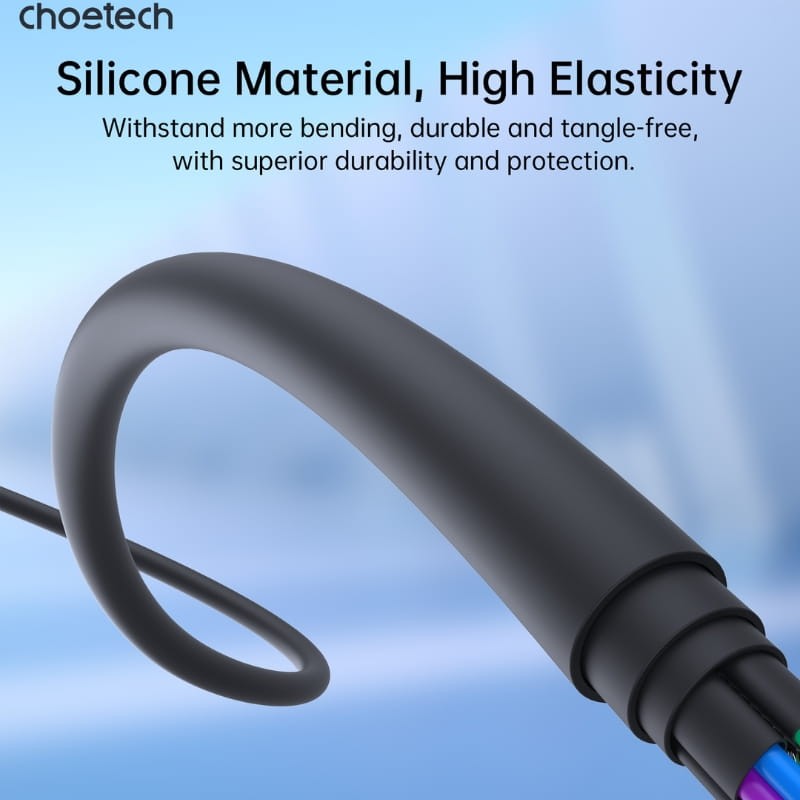 Choetech XCL-0002 - Câble USB-C vers Lightning 1 m - conception robuste